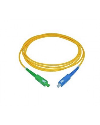 Cable Fibra Optica SC/APC - SC/UPC 5 Metros