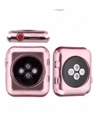 Protector Silicona Para Applewatch Pink 42mm 