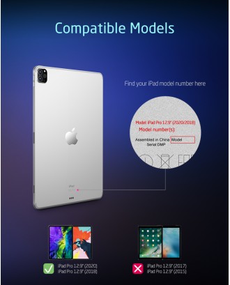 Vidrio Templado Compatible con iPad Pro 12.9 2018-2021 ESR