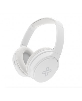 Audífonos KlipX Bluetooth Noise Cancel Over Ear Blanco