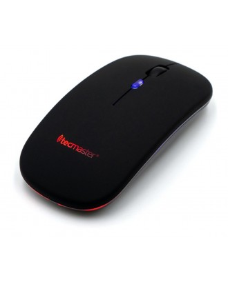 Mouse Dual Inalambrico y Bluetooth Tecmaster Negro