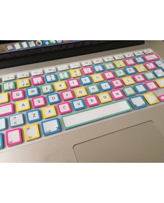 Protector de teclado compatible con macbook pro air Lineas