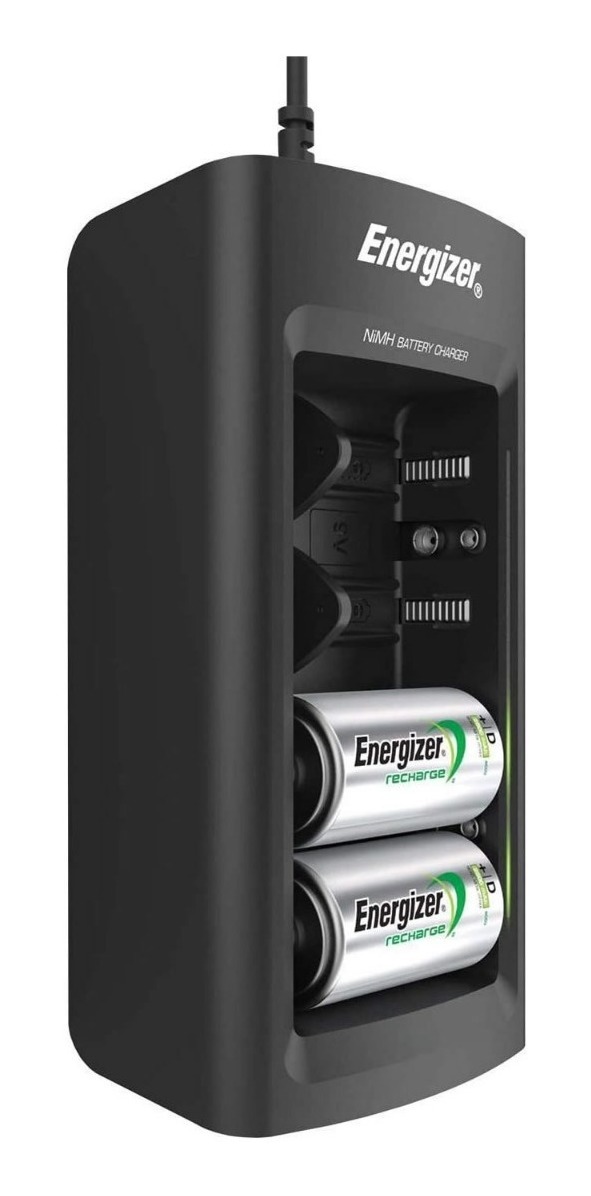 Cargador Pilas Universal (AA AAA C D Bateria 9V) Energizer